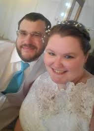 Our music teacher, Karen Tschida, and Eric Barnes got married yesterday in  York County!