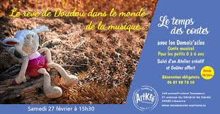 Parc zoologique de paris le petit monde de romain présente un après midi au parc zoologique de paris. Le Temps Des Contes Le Reve De Doudou Dans Le Monde De La Musique Libourne 33500 Pour Enfants