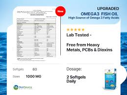 Omega 3 Fish Oil Capsules by BestSource Nutrition- Upgraded –  BestSourceNutrition.com