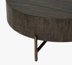 Round wood coffee table 40. Fargo 40 Round Reclaimed Wood Coffee Table Pottery Barn