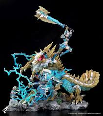Zinogre Monster Hunter Kinetiquettes Figure Zinogre In 2020 Monster Hunter Sideshow Collectibles Wolverine