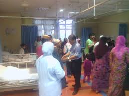 Pihak mysalam telah membuka satu kaunter di lobi jabatan pesakit luar hospital kota belud bermula pada 1 september yang lalu. Hospital Besar Parti Keadilan Rakyat Cabang Kota Bharu