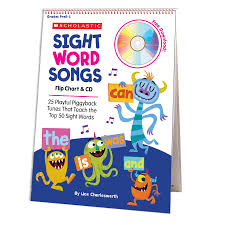 buy slight word songs flip chart and cd 25 playful