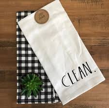 Black And White Checkered Kitchen Towels Rae Dunn Clean Black Checkered Dish Towels Kirkland S Rae Dunn Rae Dunn Collection Dunn