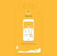 Kookmin Bank Cambodia S Liiv App Walkthrough Screen On Behance App Screen Mobile App