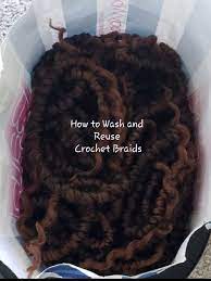 Favorite way to wash and deep condition my hair: How To Wash And Reuse Crochet Braids Crochet Hair Crochet Hair Styles Crochet Braids Crochet Braids Twist