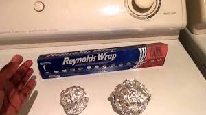 Tin Foil In The Dryer They Said Youtube