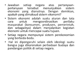 Em>penelitian ini menganalisis pengaruh latar belakang sosial ekonomi orang tua terhadap hasil belajar siswa ekonomi siswa sma n 5 padang, khususnya pada kelas x. Sistem Ekonomi Ppt Download
