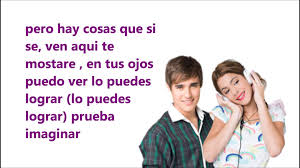 Podemos Violetta Y Leon Video Lyric Canciones De Violetta Violetta Y Leon Canciones