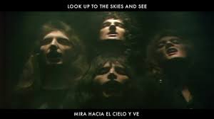 An intro, a ballad segment, an operatic passage, a hard rock part and a reflective coda. Queen Bohemian Rhapsody Lyrics In Spanish English Letras En Ingles Y En Espanol Youtube