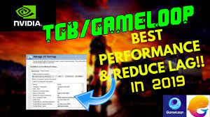 How To Optimize Your Nvidia Control Panel For Pubg Moble In 2019 Best Performance Reduce Lag Youtube