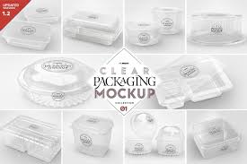 01 Clear Container Packaging Mockups Free Packaging Mockup Design Mockup Free Packaging Mockup