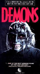 Demons 1985 Directed By Lamberto Bava Son Of Italian Horror Maestro Legend Mario Bava Horror Movie Art Horror Horror Movies