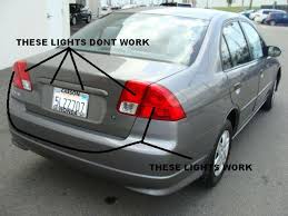 My stereo was stolen along with the entire wiring harness. 05 Civic Taillight Problems Hondacivicforum Com