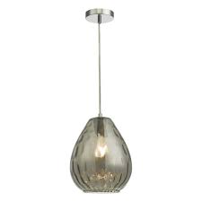 Get free shipping on qualified outdoor hanging lights or buy online pick up in store today in the lighting department. Ripple Effect Smoked Glass Ceiling Pendant Light Lighting Company