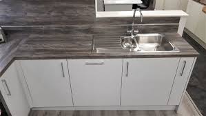Oratorio grey gloss kitchen worktop curved edge 3000x600x40mm. Kompact Slab Light Grey Gloss Kitchen Wood Effect Laminate Appliances
