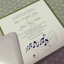 Music Note Romantic Wedding Invitation Suite The Etsy Music Wedding Invitations Music Themed Wedding Music Themed Wedding Invitations