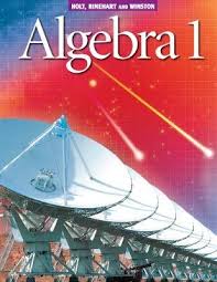 Mathematics Textbook Covers Algebra 1 Algebra Textbook