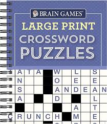 Epub Brain Games Large Print Crossword Puzzles Purple Author Publications International Ltd Bookshelves Bookworld Bookstorebingo Kindle Vigan Coline