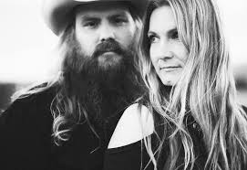 Chris Stapleton writes songs, wife Morgane deems them worthy