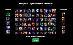 Tl;dr unlock all champions for everyone because rp sales for them. League Of Legends Champion Chooser Devpost