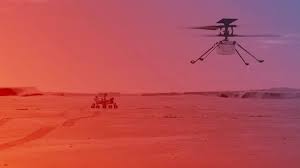 For example, the process of figuring out how to cross a mountain stream using a fallen log. Mars Mission Nasa Prepares Its Ingenuity Helicopter For First Flight Science Tech News Sky News
