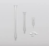 Empty SPE columns made from glass or PP for self-filling.