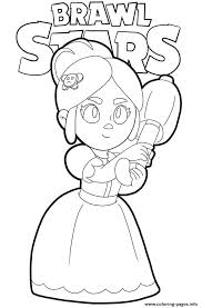The most popular and exciting game, brawl stars, kidstv. Brawl Stars Piper Coloring Pages Printable