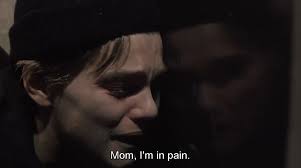 Mom, Can you hold my hand?, I'll do anything. I'll be a good boy. I'll be a  good boy, Mom.”