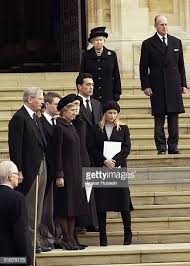 Princess alice, duchess of gloucester, gcb, ci, gcvo, gbe (born alice christabel montagu douglas scott; Queen Elizabeth Ii And Her Husband The Duke Of Edinburgh Attend The Funeral Of Princess Alice Duchess Of Gloucester At St G Duchess Duke And Duchess Gloucester