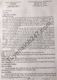 Kỳ thi được chia thành 2 đợt. Ä'á» Thi Há»c Ki 2 Mon VÄƒn Lá»›p 12 NÄƒm 2021 Sá»Ÿ Gd Nam Ä'á»‹nh