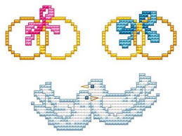 Wedding cross stitch pattern love birds tree of life mr and mrs wedding gift for couples easy cross stitch chart modern cross stitch pdf Cross Stitch Wedding Rings Novocom Top