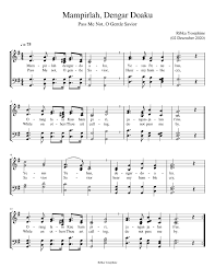 Orang lain kauhampiri, jangan jalan t'rus. Tuhan Mampirlah Dengar Doaku Sheet Music For Piano Solo Musescore Com