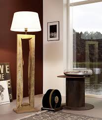 Rustic Driftwood Wooden Floor Lamp With Optional Shade Wooden Lamps Design Wooden Floor Lamps Diy Floor Lamp