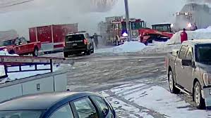 New York firehouse collapses under heavy snow | Fox Weather