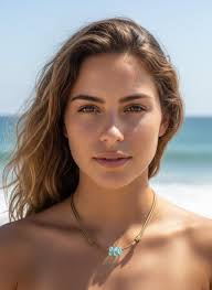 Sea Glass With Leather