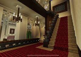50 stair railing ideas to dress up your entryway. A Cool Staircase Design Detailcraft Minecraft Staircase Minecraft Mansion Minecraft Houses