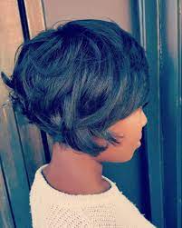60 Showiest Bob Haircuts For Black Women Choppy Bob Hairstyles Short Hair Styles Short Bob Hairstyles