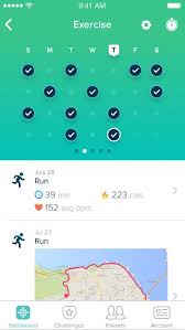 Fitbit App Dashboard Fitbit App App Design Inspiration Fitness Tracking App