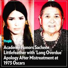 Sacheen Littlefeather apology from The Academy for 1973 Oscar incident