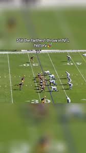 Nfl Longest Throws In History | 60+ Yards [1] - Youtube
