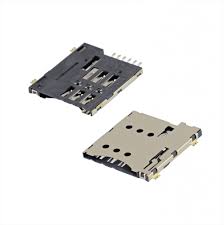 A micro sim card is one size down from a standard card. Connector For Micro Sim Card 6pin Push Pull Smd Slot Micro Sim Gm Electronic Com