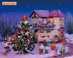 La Grande Maison Tradition Rayonne En Ce Soir D Hiver Sylvanian Families Family Christmas Pottery Barn Kids