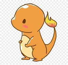 Pikachu Clipart Charmander - Pokemon Chibi Charmander - Free Transparent PNG Clipart Images Download