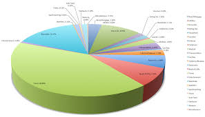 Oprah Financial Pie Chart 2019