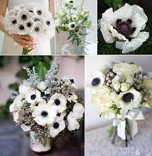 Love These Poppies White Bouquet White Bridal Bouquet Wedding Flowers