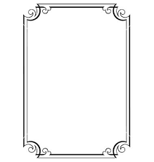 Decorative Page Border On Vectorstock Page Borders Page Borders Design Border Vector