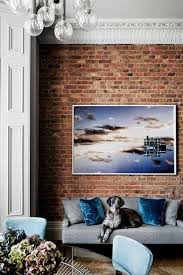 Maybe you would like to learn more about one of these? Grey Sofa Brick Wall Brick Wall Living Room Brick Living Room Accent Walls In Living Room