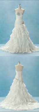 Disney S Fairy Tale Weddings 2012 Collection By Alfred Angelo Princess Jasmine Aladdin Mermaid Wedding Dress Disney Fairy Tale Weddings Wedding Dresses