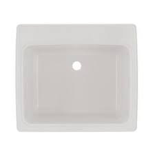 molded fiberglass drop in utility sink